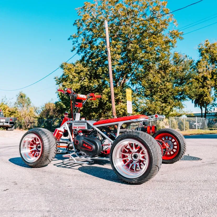 THE RED MINI QUAD THE RED MINI QUAD