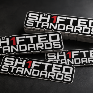 SH1FTED STANDARDS GIVEAWAY ENTRY STICKER